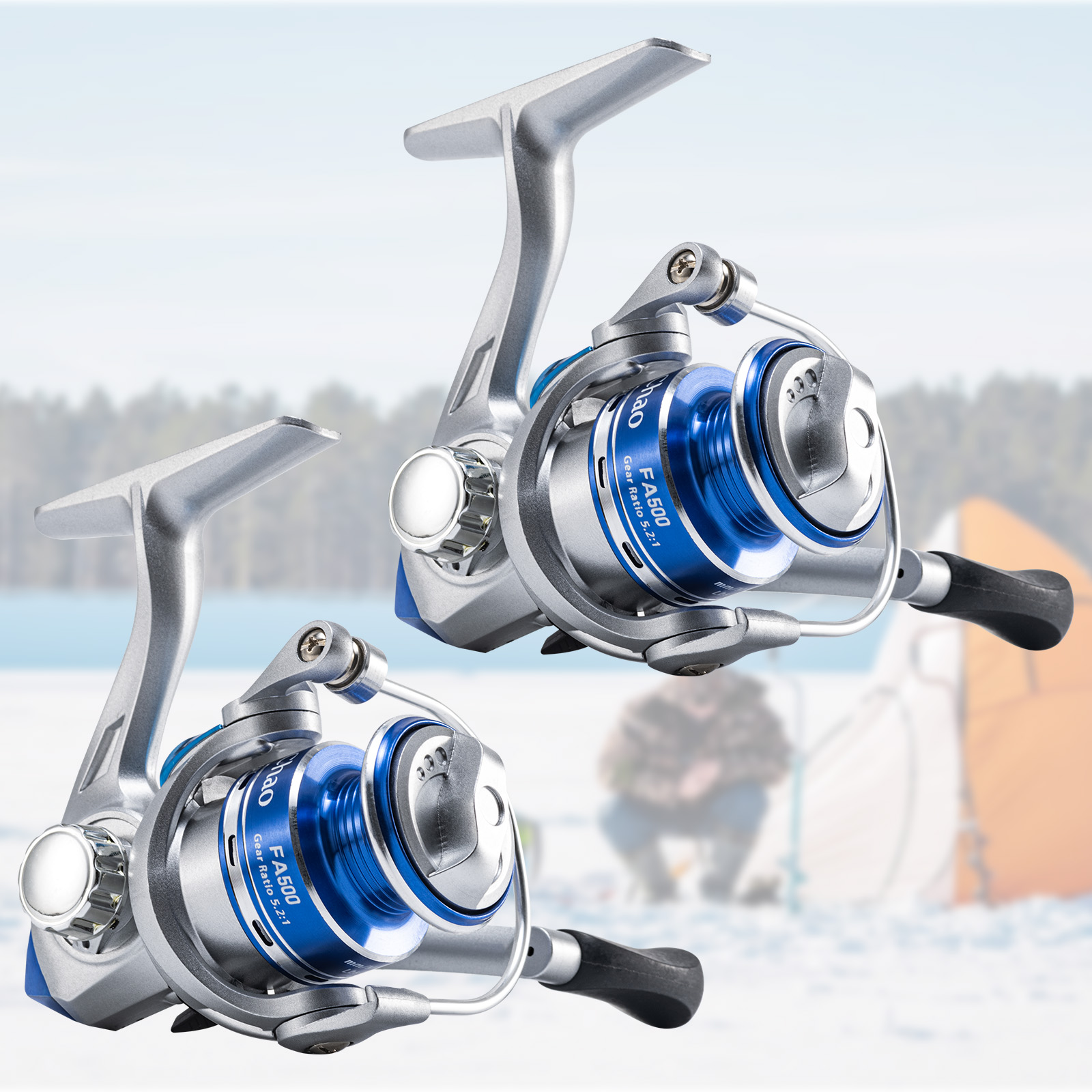 Ice Fishing Reel - Goture Reel Pancing Es Baru, Perlengkapan