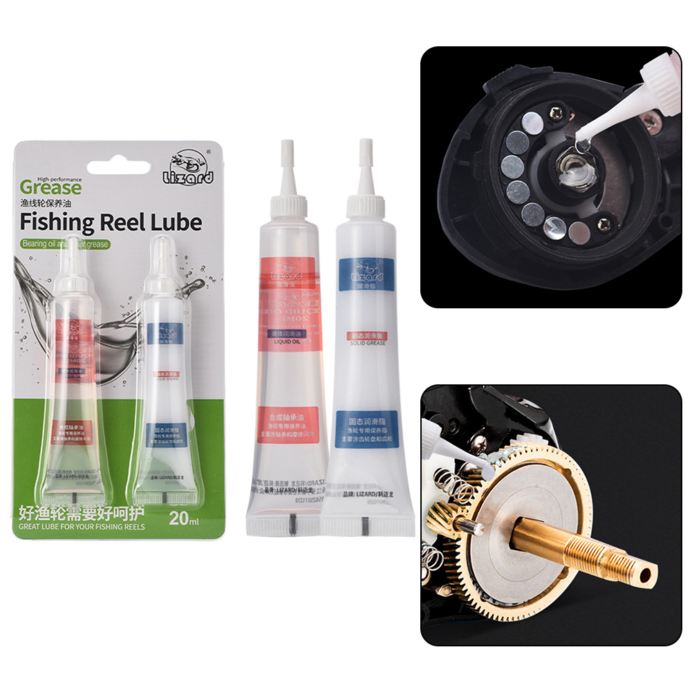 Gulungan pancing perawatan gul - Reel Grease ulasan dan harga