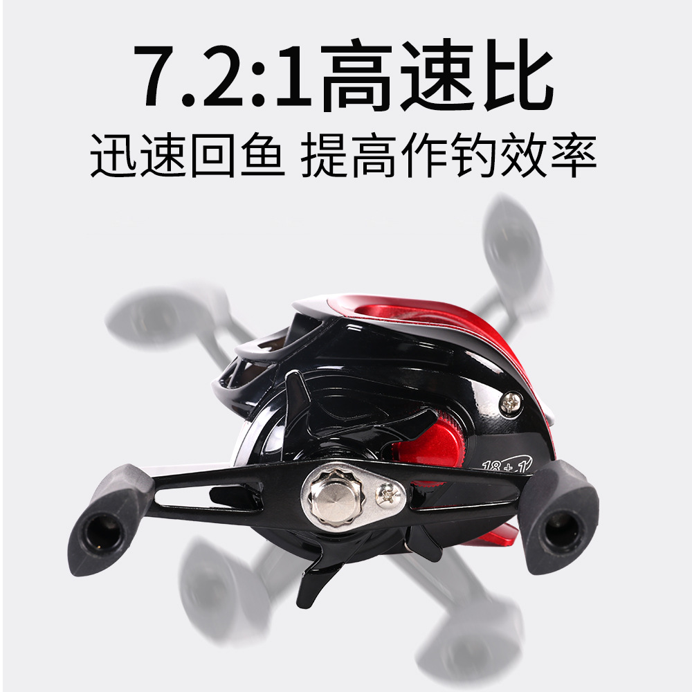 Reel Pancing Anti Backlash Bai - Ice Fishing Reel ulasan dan harga